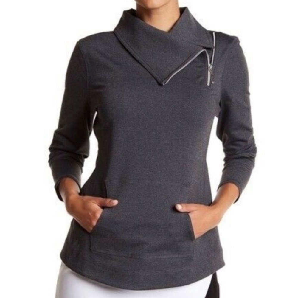 Jofit jumper jacket gray nwt